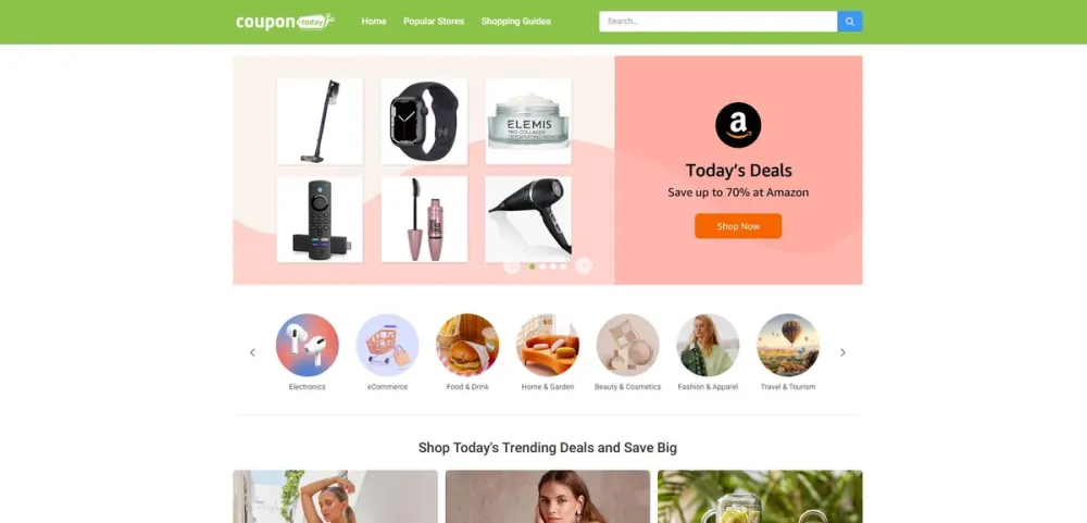 Screenshot of Coupon Today Screenshot of Coupon Today